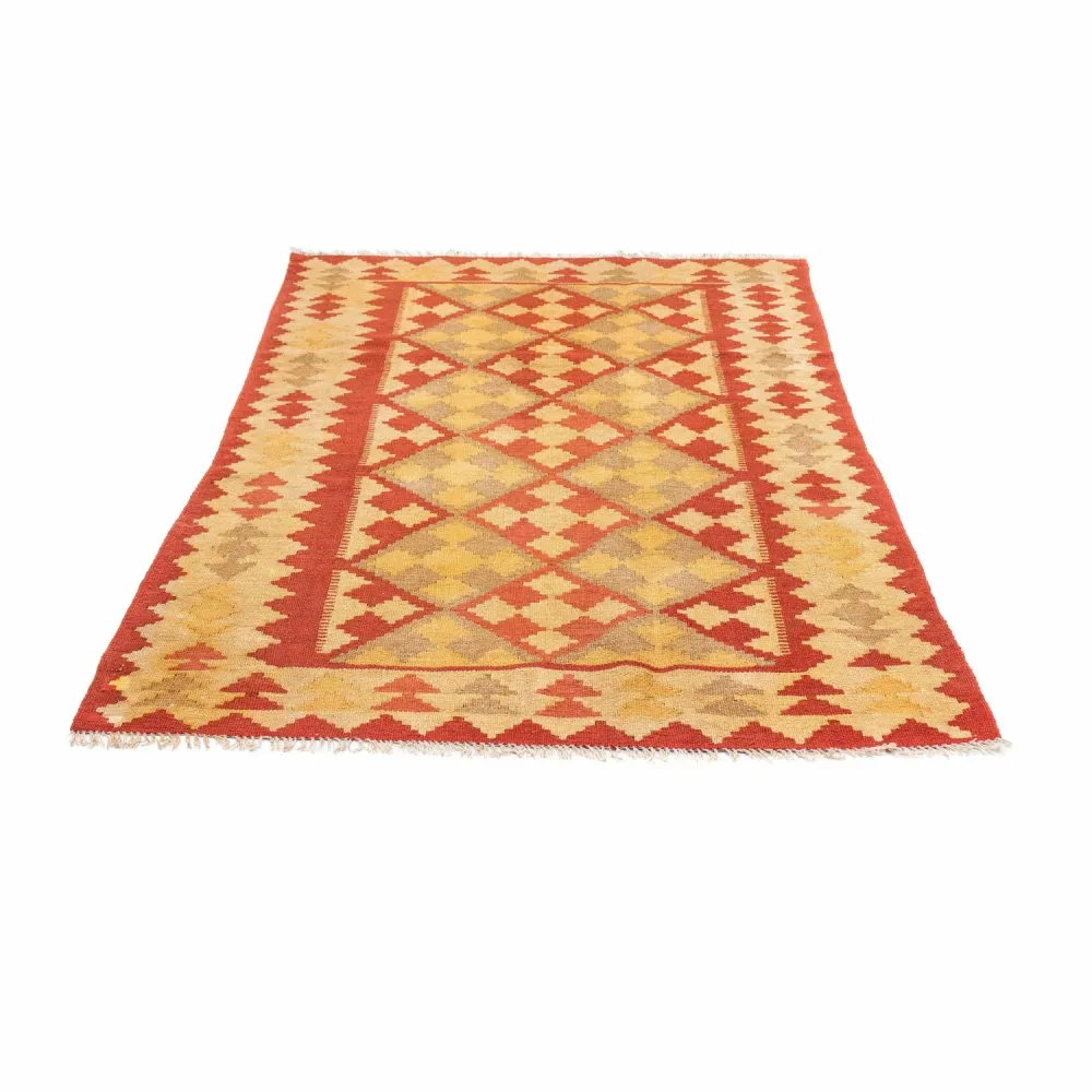 Kelim Teppich - Oriental 182 x 125 cm - orange