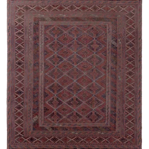 Kelim Teppich - Oriental - 186 x 152 cm - mehrfarbig