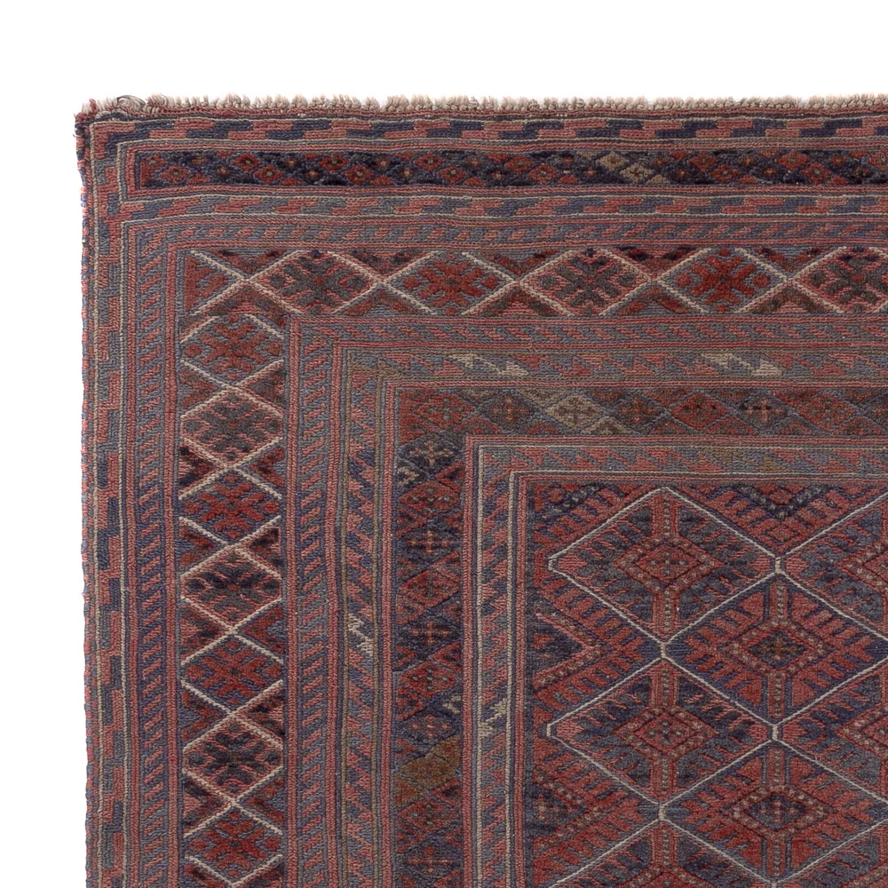 Kelim Teppich - Oriental - 186 x 152 cm - mehrfarbig