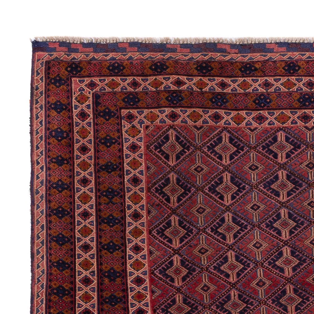 Kelim Teppich - Oriental - 190 x 140 cm - dunkelrot