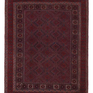 Kelim Teppich - Oriental - 190 x 143 cm - dunkelbeige
