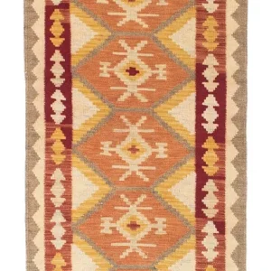 Kelim Teppich - Oriental 190 x 71 cm - beige