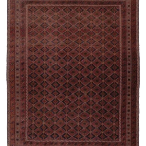 Kelim Teppich - Oriental - 193 x 150 cm - dunkelrot