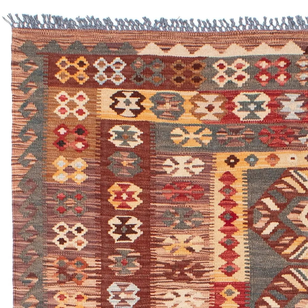 Kelim Teppich - Oriental 195 x 145 cm - mehrfarbig