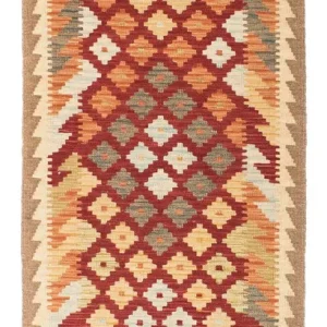 Kelim Teppich - Oriental 195 x 74 cm - rost