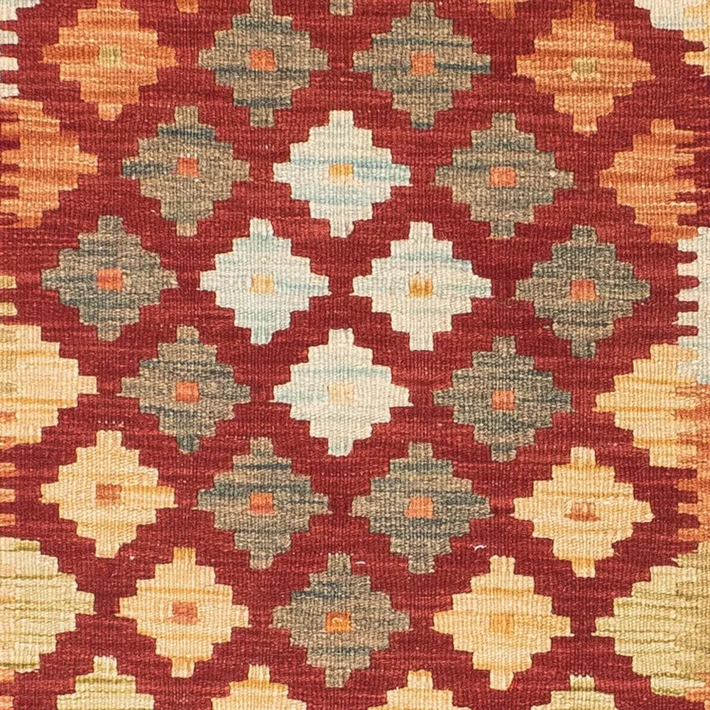 Kelim Teppich - Oriental 195 x 74 cm - rost