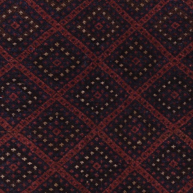 Kelim Teppich - Oriental - 196 x 136 cm - dunkelrot
