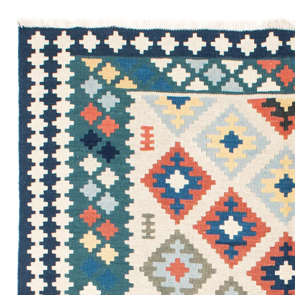 Kelim Teppich - Oriental 196 x 155 cm - beige