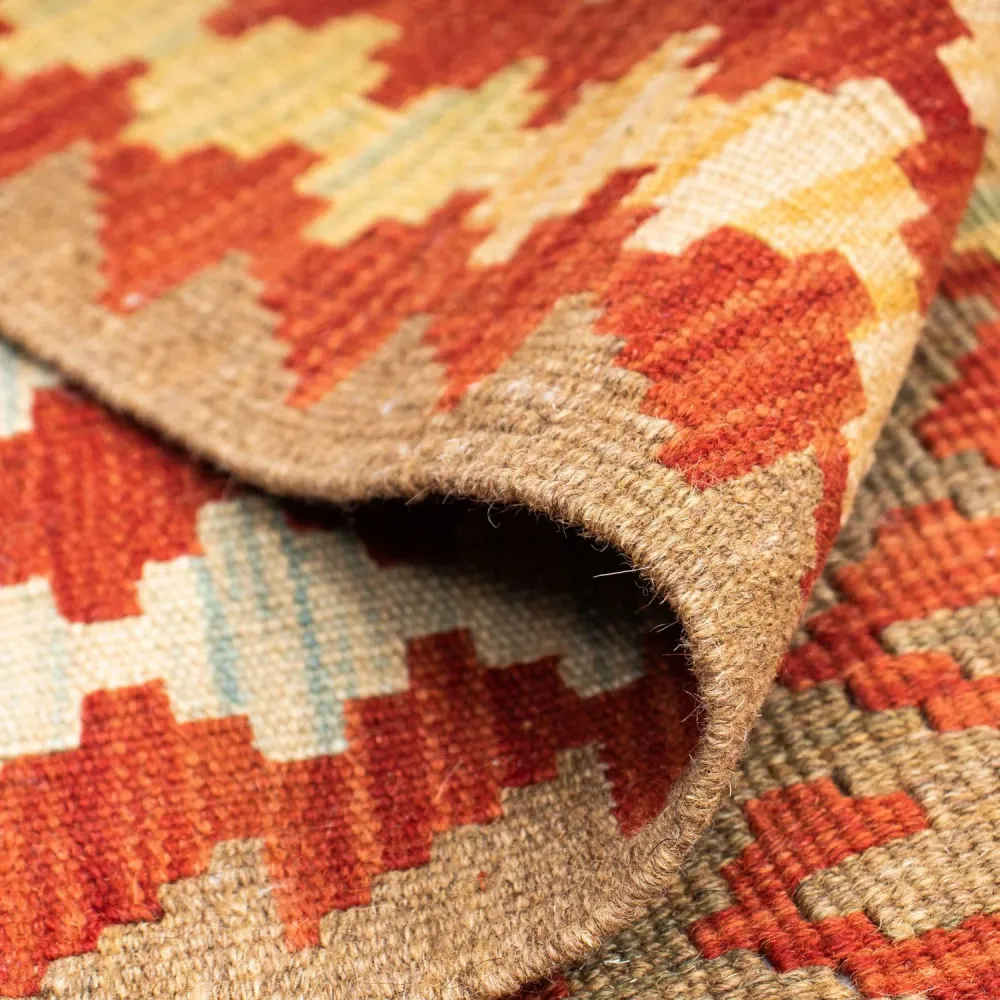 Kelim Teppich - Oriental 196 x 78 cm - beige