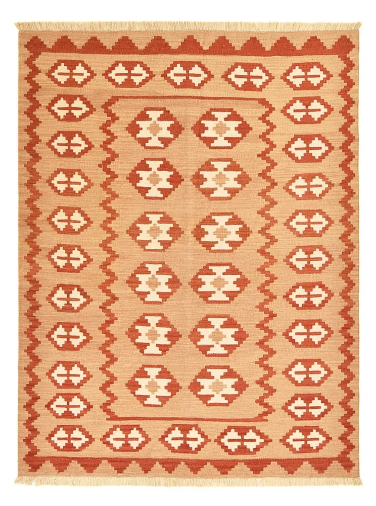 Kelim Teppich - Oriental - 197 x 151 cm - mehrfarbig