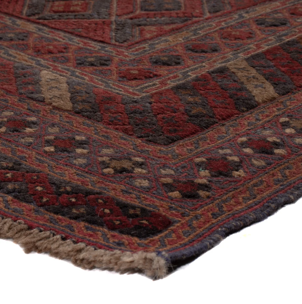 Kelim Teppich - Oriental - 197 x 154 cm - dunkelbeige