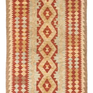 Kelim Teppich - Oriental 200 x 85 cm - beige