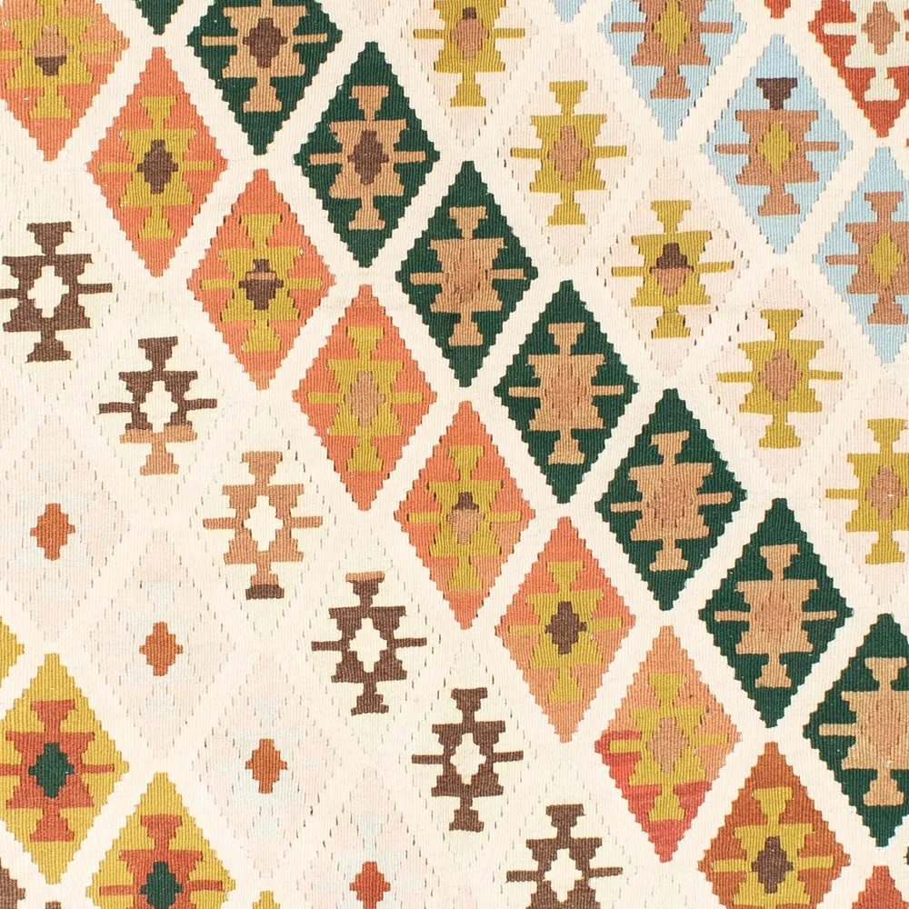 Kelim Teppich - Oriental 203 x 155 cm - beige
