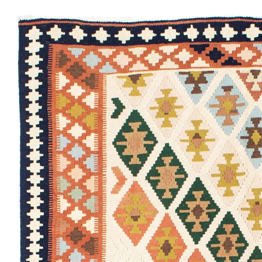 Kelim Teppich - Oriental 203 x 155 cm - beige