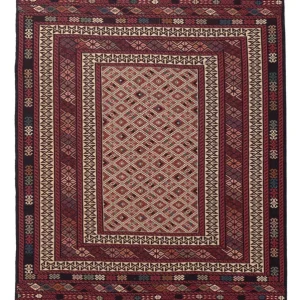 Kelim Teppich - Oriental - 204 x 130 cm - mehrfarbig
