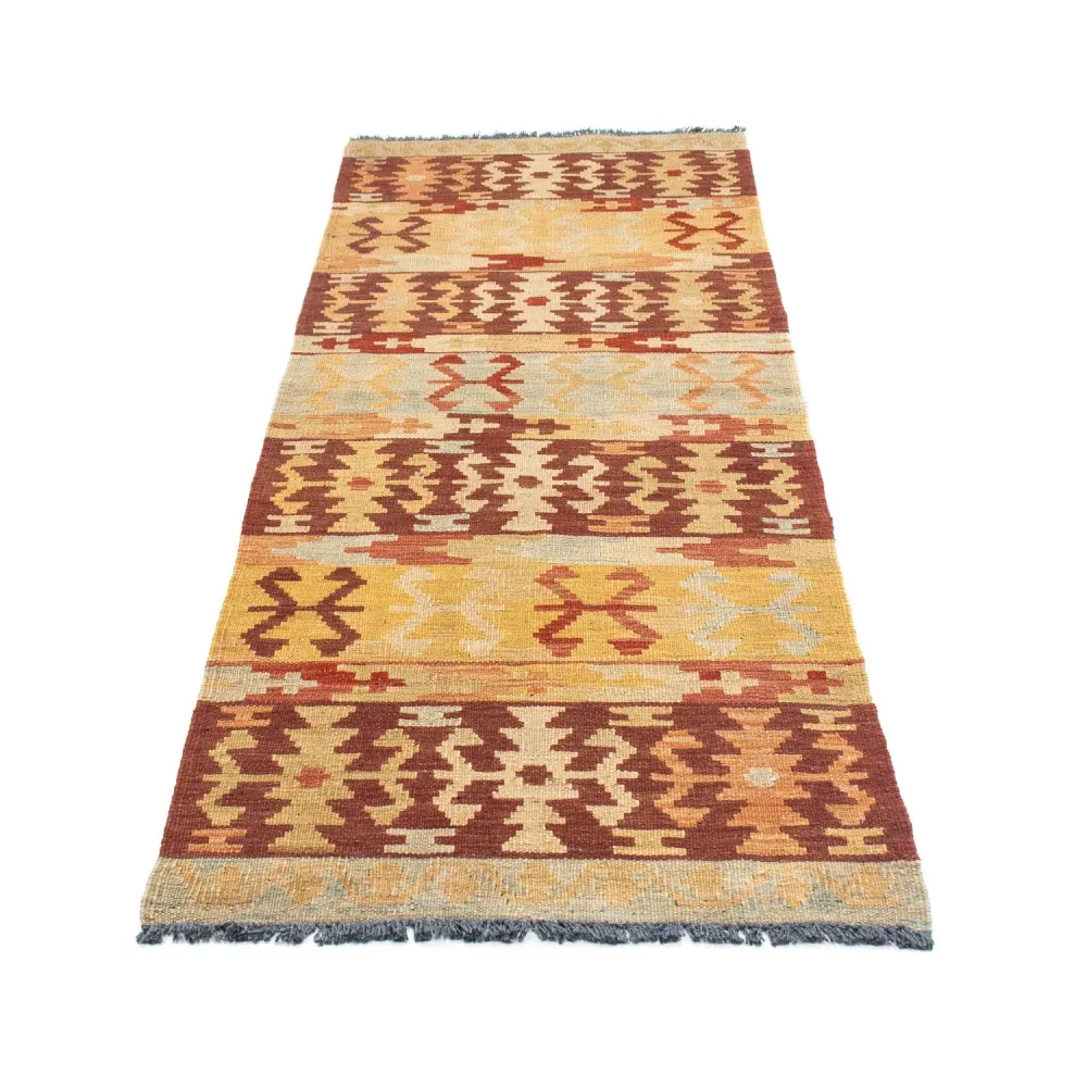 Kelim Teppich - Oriental 209 x 72 cm - mehrfarbig