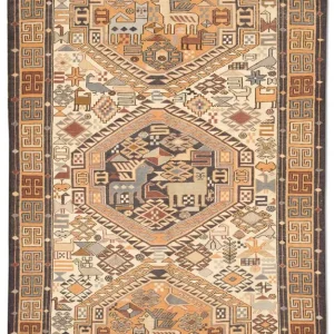 Kelim Teppich - Oriental 210 x 115 cm Teppichläufer