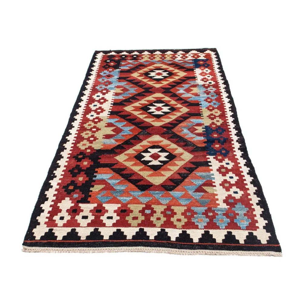 Kelim Teppich - Oriental 222 x 100 cm - mehrfarbig