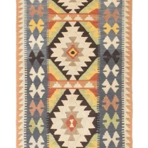 Kelim Teppich - Oriental 230 x 69 cm - beige