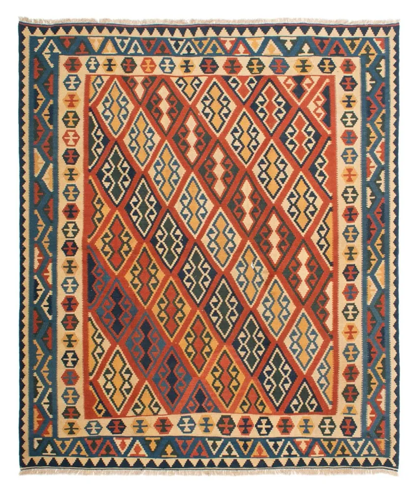 Kelim Teppich - Oriental 240 x 215 cm - mehrfarbig