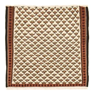 Kelim Teppich - Oriental - 88 x 85 cm - creme