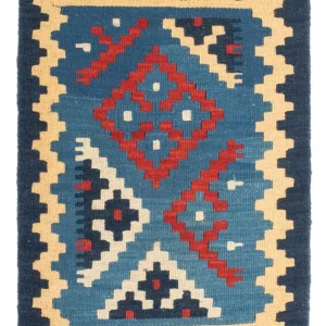Kelim Teppich - Oriental - 60 x 40 cm - mehrfarbig