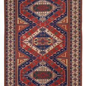 Kelim Teppich - Oriental - Soumak - 320 x 212 cm - rot
