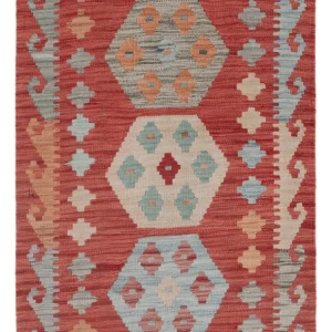 Kelim Teppich - Splash - 125 x 72 cm - mehrfarbig
