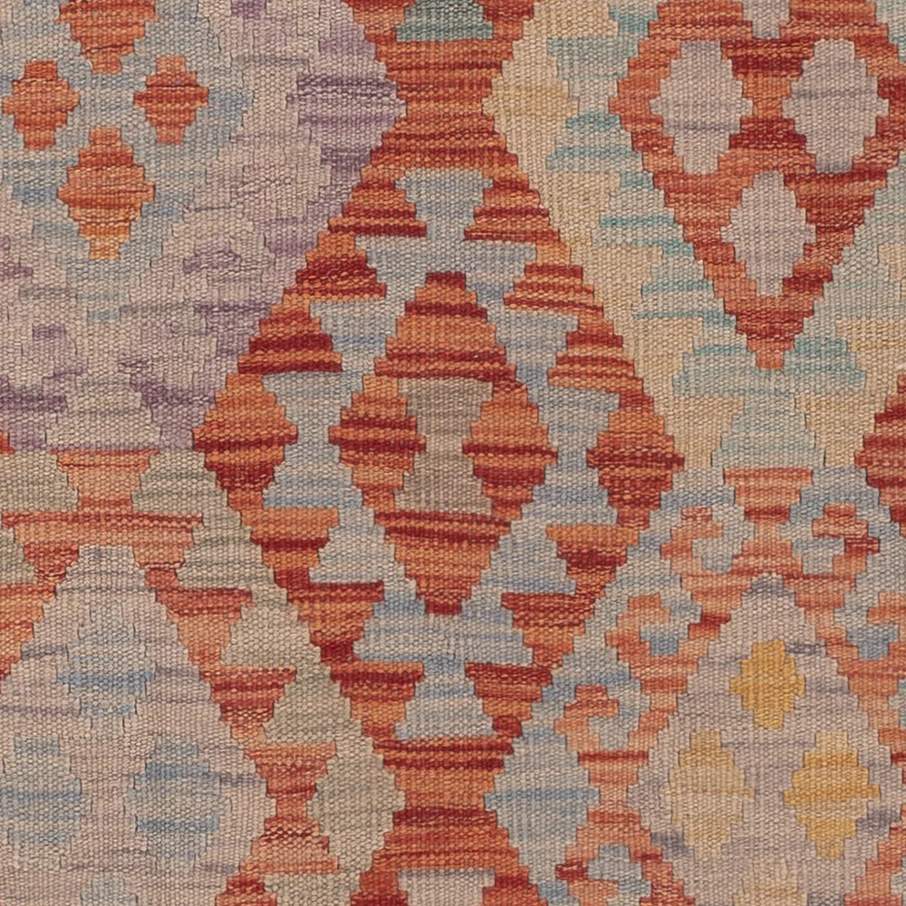 Kelim Teppich - Splash - 192 x 151 cm - mehrfarbig