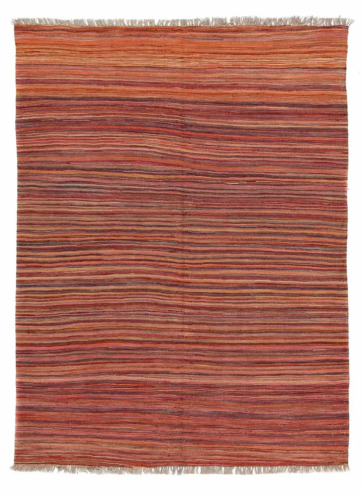 Kelim Teppich - Splash 198 x 140 cm - mehrfarbig