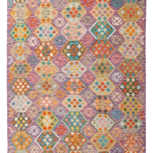 Kelim Teppich - Splash - 250 x 176 cm - bunt