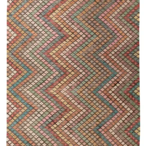 Kelim Teppich - Splash - 296 x 204 cm - mehrfarbig