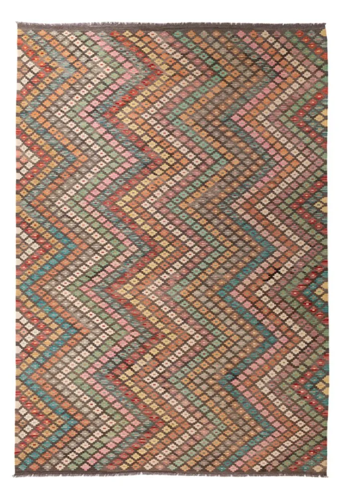 Kelim Teppich - Splash - 296 x 204 cm - mehrfarbig
