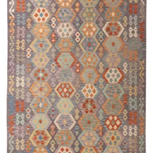 Kelim Teppich - Splash - 296 x 205 cm - mehrfarbig