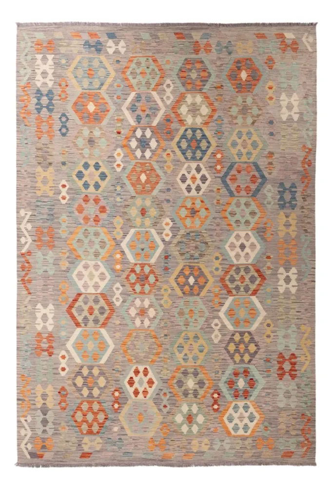Kelim Teppich - Splash - 300 x 209 cm - mehrfarbig