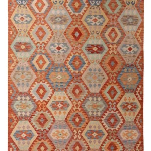 Kelim Teppich - Splash - 310 x 204 cm - mehrfarbig