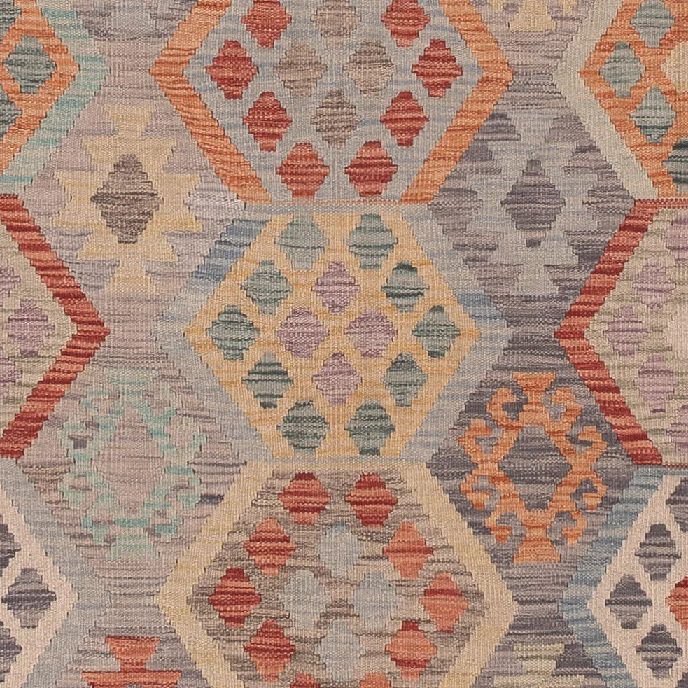 Kelim Teppich - Splash - 340 x 244 cm - mehrfarbig