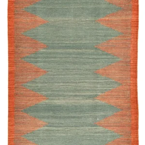 Kelim Teppich - Trendy - 148 x 106 cm - mehrfarbig