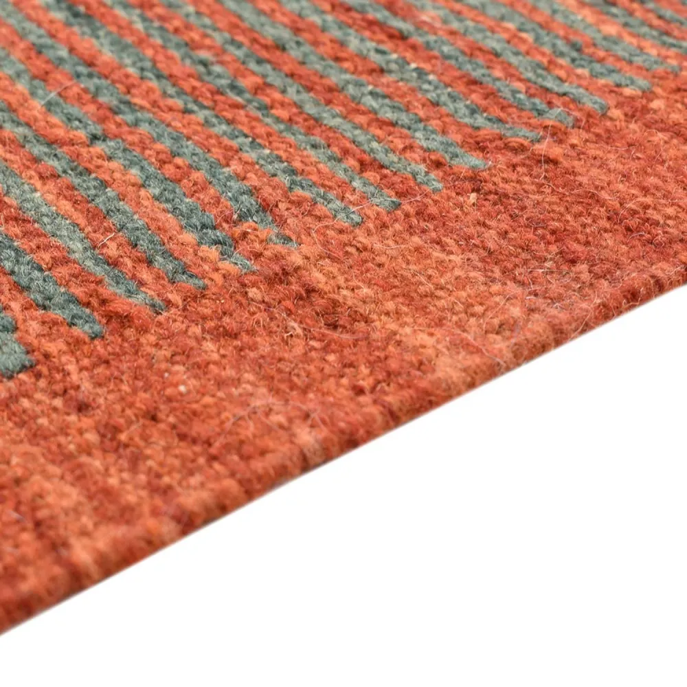 Kelim Teppich - Trendy - 148 x 106 cm - mehrfarbig