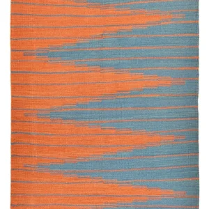Kelim Teppich - Trendy - 150 x 103 cm - mehrfarbig