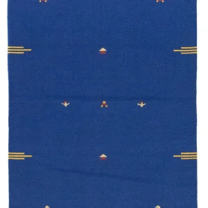 Kelim Teppich - Trendy 180 x 120 cm - blau