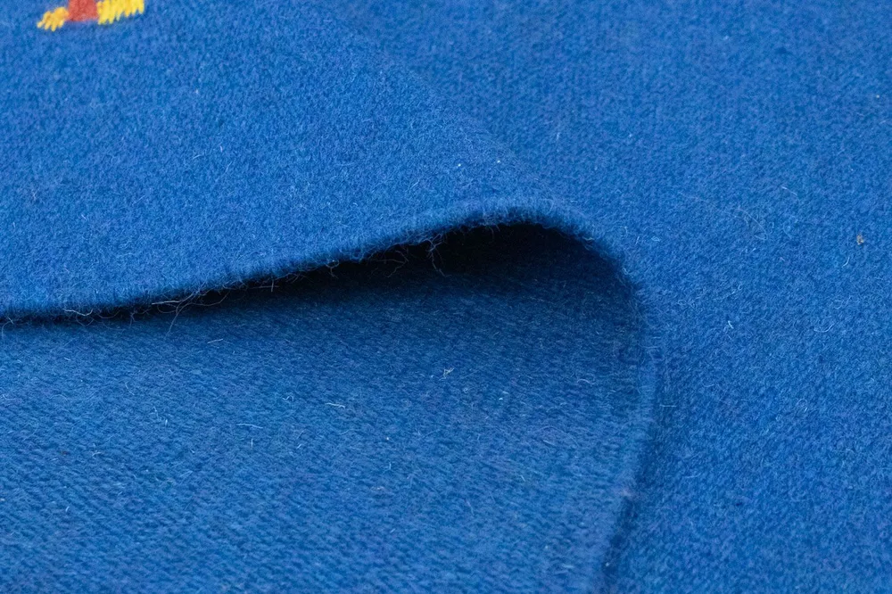 Kelim Teppich - Trendy 180 x 120 cm - blau