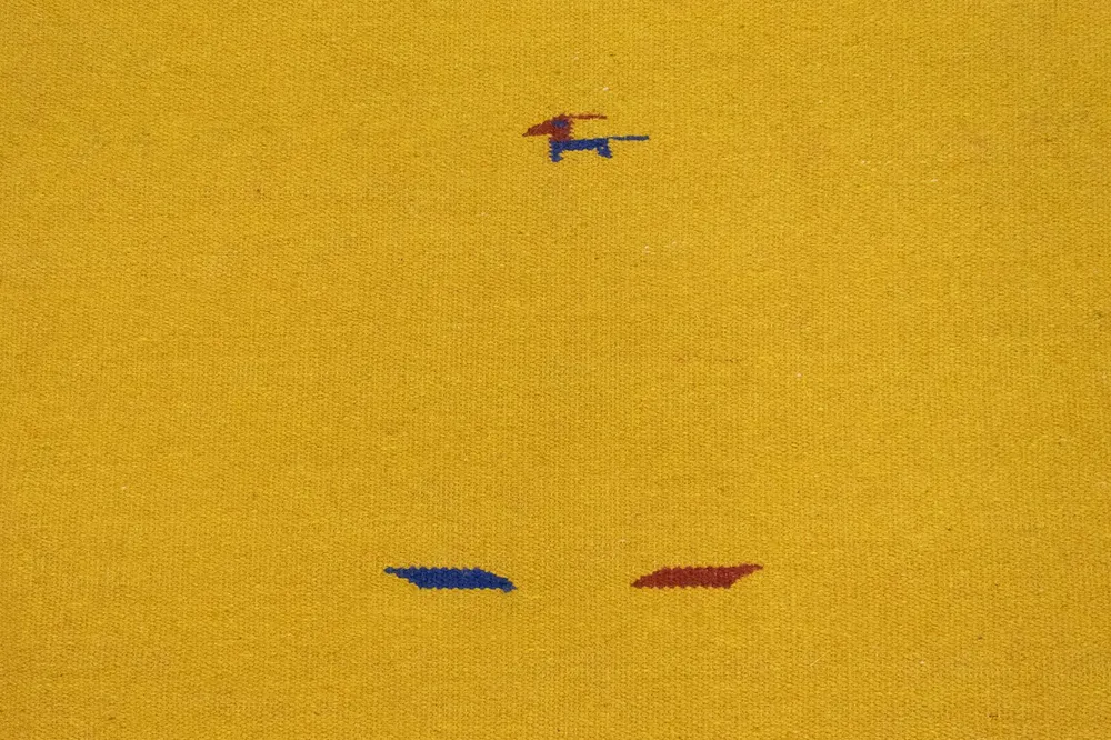 Kelim Teppich - Trendy 180 x 120 cm - gelb
