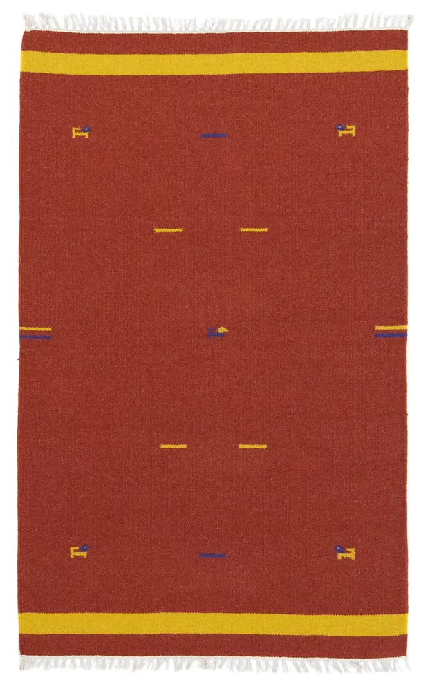 Kelim Teppich - Trendy 180 x 120 cm - rost
