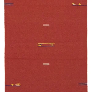 Kelim Teppich - Trendy 180 x 120 cm - rot