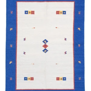 Kelim Teppich - Trendy 200 x 140 cm - beige