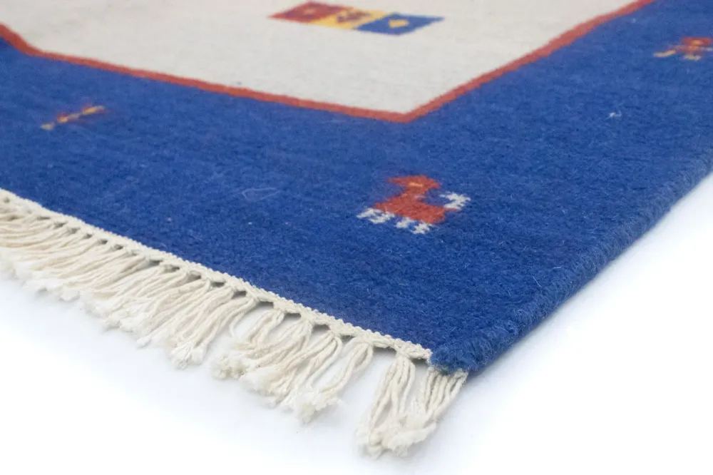 Kelim Teppich - Trendy 200 x 140 cm - beige