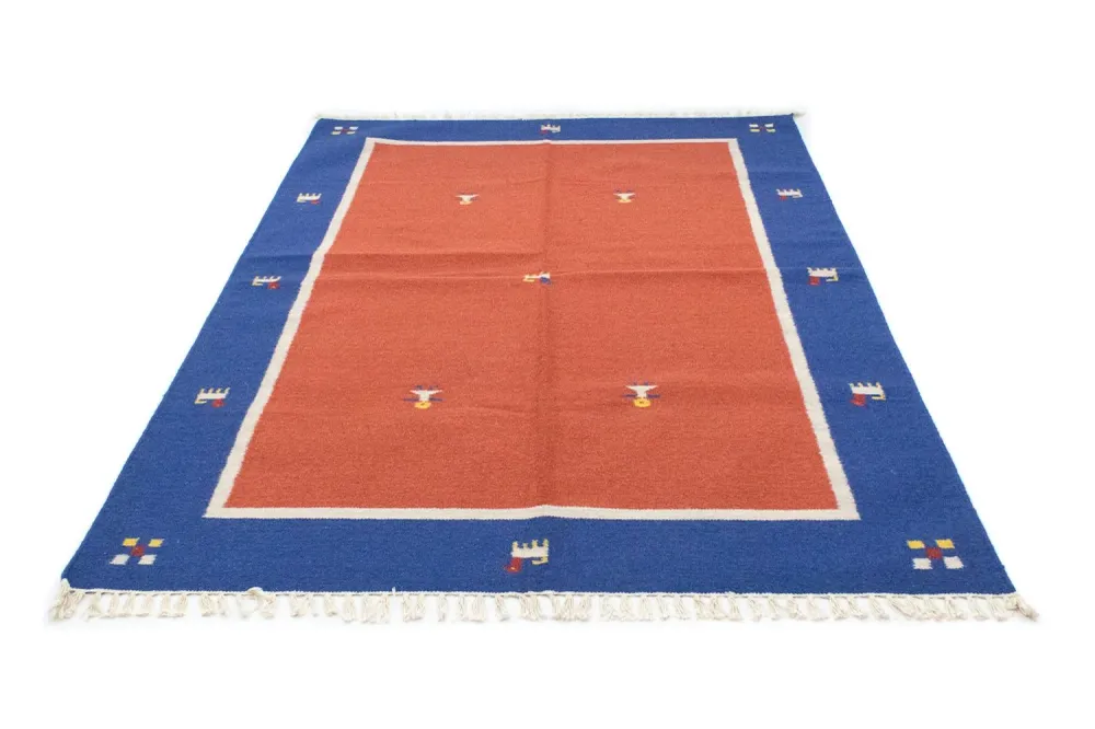 Kelim Teppich - Trendy 200 x 140 cm - rot