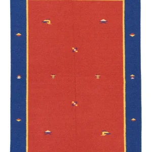Kelim Teppich - Trendy 200 x 140 cm - rot
