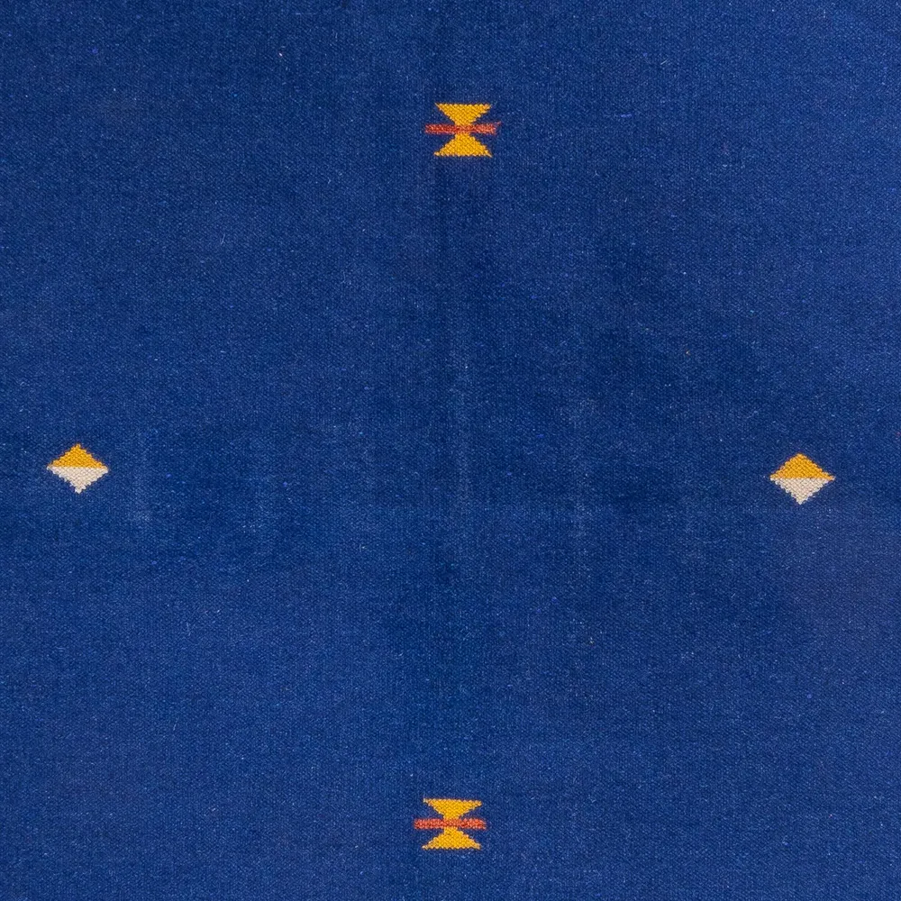 Kelim Teppich - Trendy 240 x 170 cm - dunkelblau